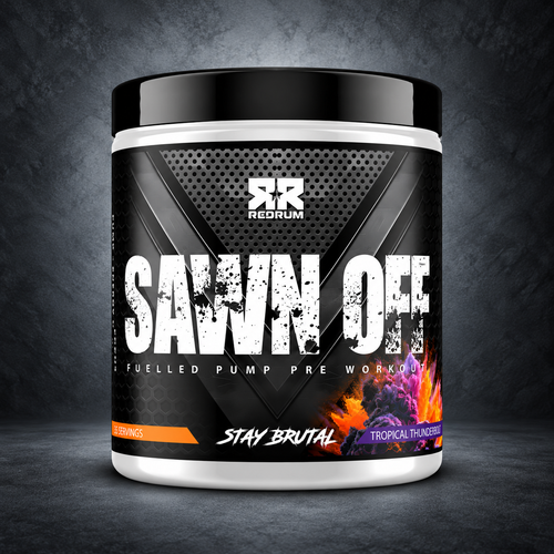 SAWN OFF  - TROPICAL THUNDERFXCK - FUELLED PUMP PRE WORKOUT