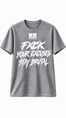 REDRUM NUTRITION FXCK T-SHIRT GREY