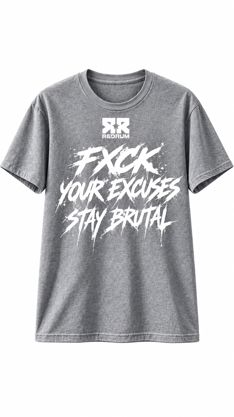 REDRUM NUTRITION FXCK T-SHIRT GREY