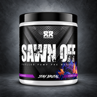 SAWN OFF PRE WORKOUT - SHERBET RUSH - FUELLED PUMP PRE WORKOUT
