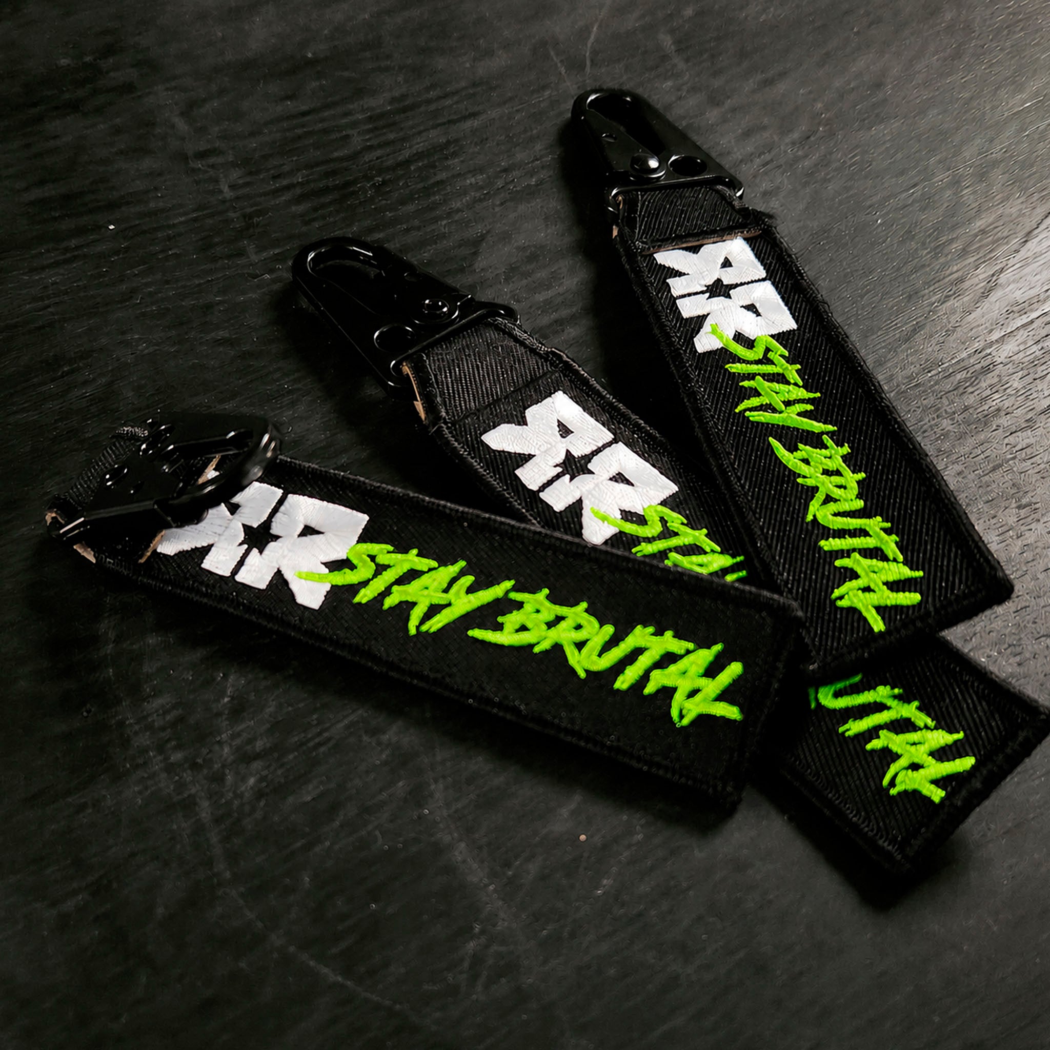 REDRUM KEYRING - GREEN