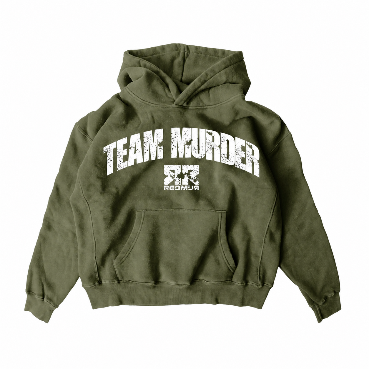 REDRUM NUTRITION TEAM MURDER HOODIE MILITARY GREEN