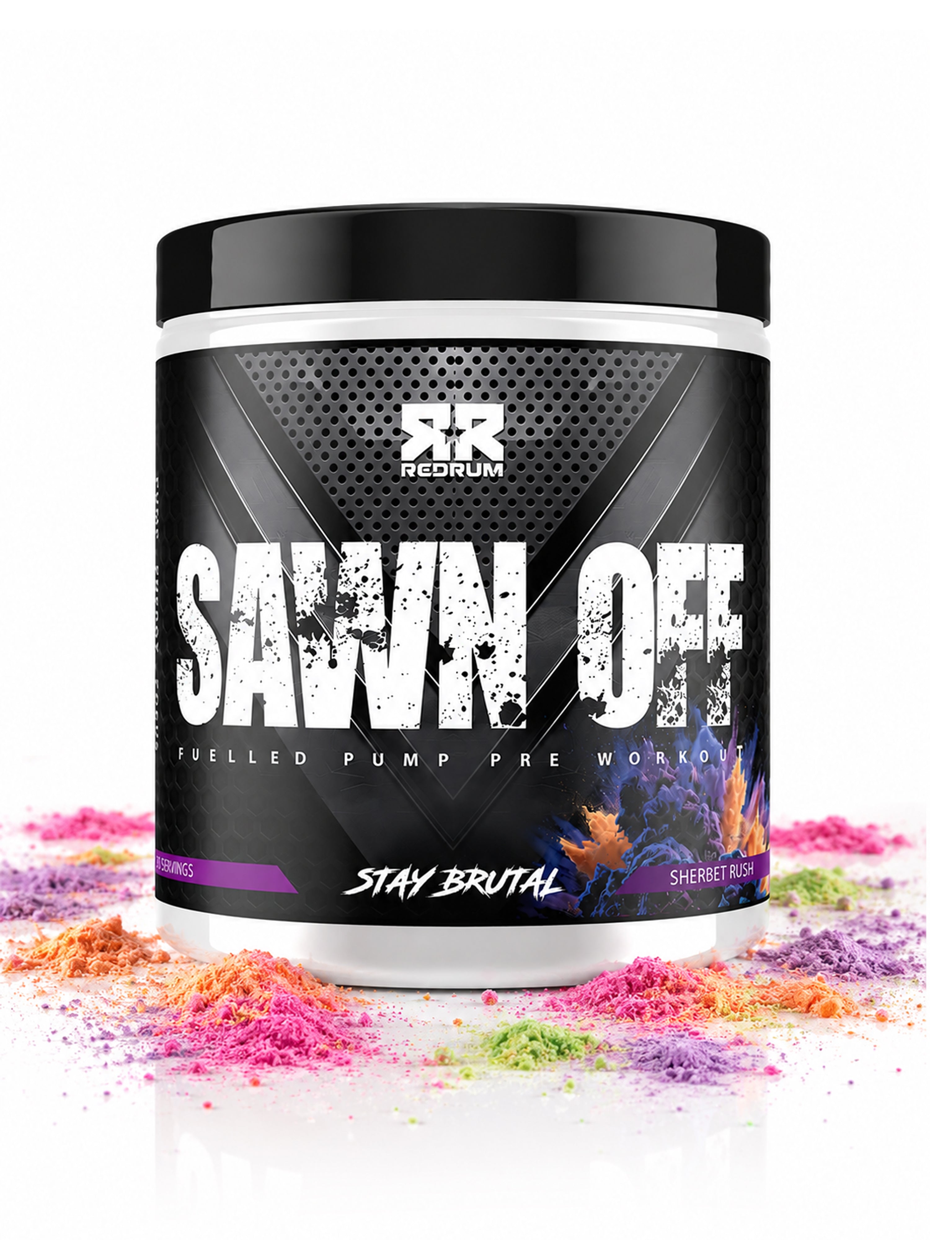 SAWN OFF PRE WORKOUT - SHERBET RUSH