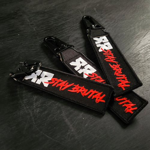 REDRUM KEYRING - RED